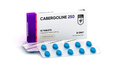 Hilma Biocare - Cabergoline 250 (Dostinex) (0.25mg/10 tabs)